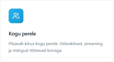 Internet kogu perele